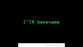 basename command in UNIX or Linuxubuntu [upl. by Ernest154]