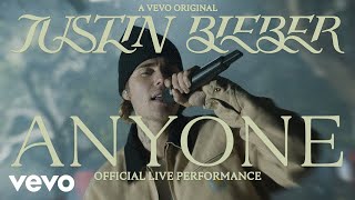 Justin Bieber  Anyone Official Live Performance  Vevo [upl. by Jeritah]