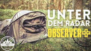 CARINTHIA Observer Plus  BESTER UNAUFFÄLLIGER SHELTER  TEST  Ist er den PREIS wert  Biwakzelt [upl. by Balling]