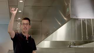 What is a Commercial Kitchen Exhaust Hood Perforated Supply Plenum [upl. by Jonna]