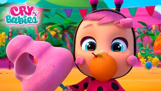 Playing on the Tropical Beach 🌴🥥 CRY BABIES Magic Tears  Full Episodes  Kitoons Cartoons for Kids [upl. by Forelli]