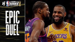 LeBron James vs Kevin Durant SUPERSTAR DUEL 🔥 FULL Highlights [upl. by Cooper736]