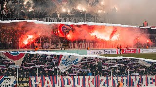 Torcida Split  NK Rudeš  HNK Hajduk 02 23 Kolo SS HNL [upl. by Llennej]