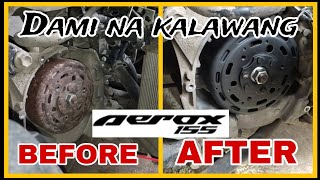 Aerox V1 STATOR Cleaning amp MAGNETO Repaint  5 years bago nabuksan  Do It Yourself  TUTORIAL [upl. by Christabel]