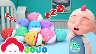 Ten In The Bed 🎉 Surprise Eggs Version  Baby JoJo Nursery Rhymes amp Kids Songs [upl. by Saunders]