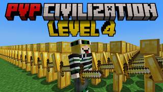 Minecraft but I get CAPTURED in PVP CIVILIZATION [upl. by Erret]