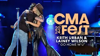 Keith Urban with Lainey Wilson – “GO HOME W U”  CMA Fest 2024 [upl. by Accem825]