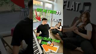 Make a PIANO SONG in less than 1 MINUTE👀🎹 piano music reaction pianochallenge pianomusic [upl. by Furey591]