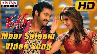 Maar Salaam Full Video Song  Rabhasa Video Songs  Jr Ntr Samantha Pranitha [upl. by Lissa]