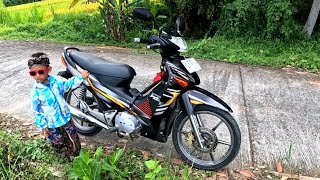 Hasil Restorasi Supra Bapak Honda Supra X 125 D 2005 Budget Pelajar Vlog 184 [upl. by Drofliw185]