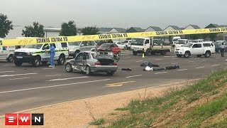 3 hijackers arrested in Woodmead [upl. by Ahsinnod]