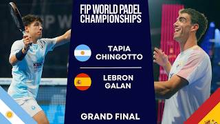 MATCH OF THE CENTURY  TapiaChingotto VS LebronGalan  WORLD PADEL CHAMPIONSHIPS 2024  Highlights [upl. by Saltsman]