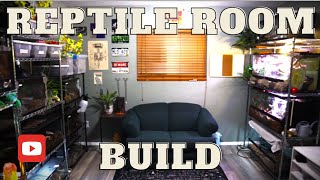 Reptile Room Build Its All Coming Together [upl. by Viveca181]