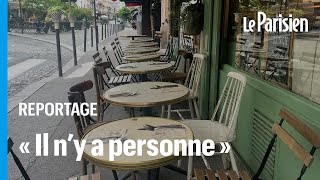 Les restaurateurs parisiens déchantent à lapproche des JO [upl. by Ahsekyt]