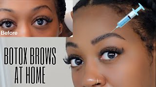 How To Do A Botox Brow Lift at Home  Botox Brow Makeup Tutorial [upl. by Innattirb]