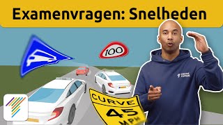 4 Auto theorieexamen vragen over Snelheid [upl. by Delsman530]