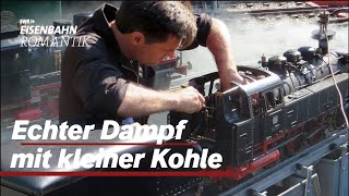 Echter Dampf mit kleiner Kohle  Die ModellDampfer von Kürnbach  EisenbahnRomantik [upl. by Leohcin]