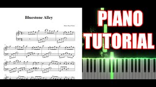 Bluestone Alley  Piano Tutorial Synthesia [upl. by Anaid925]