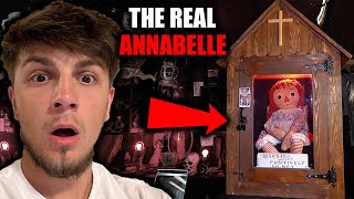 Our DEMONIC Experience at THE WARRENS OCCULT MUSEUM With The REAL ANNABELLE [upl. by Starlin]