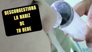 Solución para la nariz congestionada en alergias o infecciones virales [upl. by Notaek]