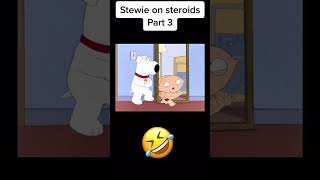 Stewie on steroids 😂😂😂 shorts youtubeshorts familyguy [upl. by Sokem704]