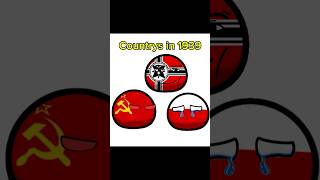 Countrys in 1939 countrybattle animation [upl. by Htiek]