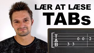 Lær at læse TABs [upl. by Orabla]