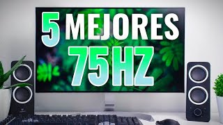 ✅5 MONITORES CALIDAD PRECIO para GAMING 1080p 75hz del 2021😳 [upl. by Alys]