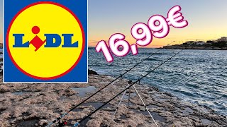 Lidl surfcasting 1699€ encore un bon plan pour pêcher la dorade royale du bord [upl. by Yderf]