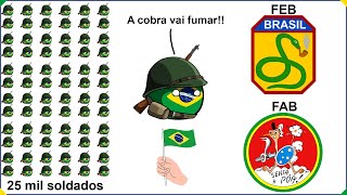 O Brasil na Segunda Guerra Mundial  História Completa [upl. by Nylodam307]