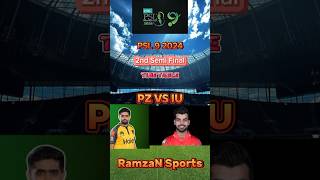 PSL 9 2024 2nd Semi Final Time Table l PZ Vs IU Match Time Tablepsl2024 pakistansuperleague2024 [upl. by Hagi]