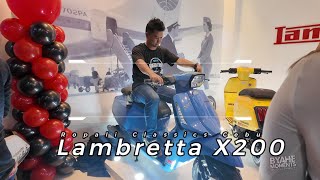 Lambretta X200 of Ropali Classics Cebu [upl. by Yecac]