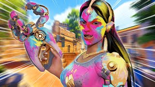 HOLI SYMMETRA IS BACK  Overwatch 2 [upl. by Akcebar]