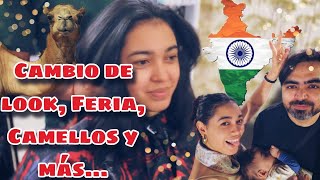 ASI ES UNA FERIA Y UN SALÓN DE BELLEZA EN INDIA ✂️💇🏻‍♀️🇮🇳 MINIVLOG FAMILIAR [upl. by Doti]