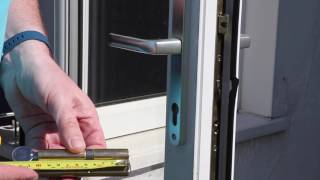 Changing a Eurocylinder lock on a uPVC door [upl. by Anayra]