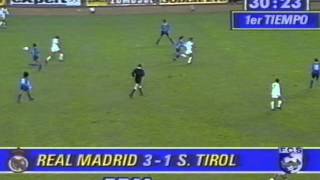 REAL MADRID  FC TIROL 91  EC DER LANDESMEISTER 1990  ERNST HAPPEL [upl. by Milty]