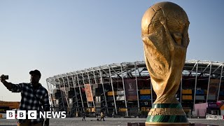 Qatar bans alcohol at 2022 World Cup stadiums  BBC News [upl. by Zendah]