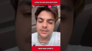 Ashish Chanchlani got Bigg Boss Invitation  Ashish Chanchlani Vines Bigg Boss OTT News shorts [upl. by Darej]