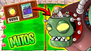 SOY el Dr ZOMBOSS 😱  12 MITOS de PLANTAS VS ZOMBIES [upl. by Sicular]