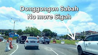 Kota Kinabalu Penampang driving around stopping at Donggongon library✌️ [upl. by Andi]