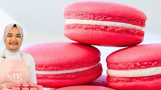 NEVER fail at making MACARONS again Macaron recipe  complete beginners guide [upl. by Gnilyarg617]