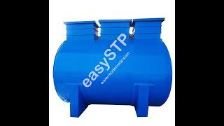 easySTP  Maintenance Free Sewage Treatment Plant with Johkasou Technology [upl. by Sucramraj478]