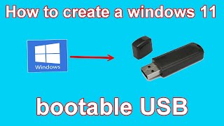 How to create a bootable USB for windows 11 [upl. by Arron]