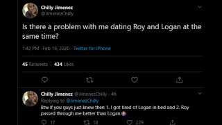 SML DRAMA ALERT SOLVED CHILLY ADMITS TO CHEATING ON LOGAN THIRTYACRE [upl. by Ralyat]