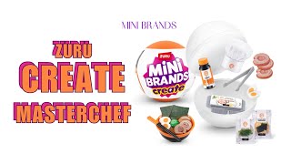 Zuru Mini Brands Create MasterChef [upl. by Hsiwhem]