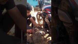 super splendor bs6 bike ka full engain how to bike repairing how to shortv [upl. by Llekcor757]