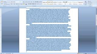 APA Formatting on Google Docs [upl. by Wexler]