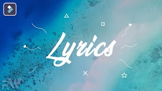 Filmora Professional Lyrics Video Tutorial How To Edit With Filmora [upl. by Eberle]