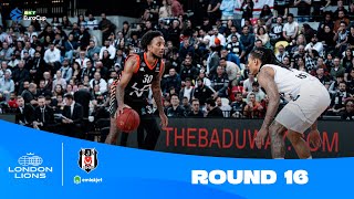 London LionsBesiktas Emlakjet Istanbul  Round 16 Highlights  202324 BKT EuroCup [upl. by Bornstein]