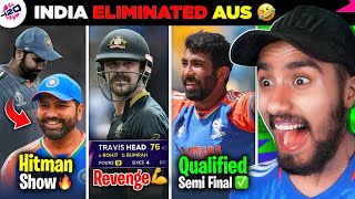 WC ka BADLA Rohit Sharma 92 🔥  AUS ELIMINATED 😍  IND AFG in SEMIFINAL ✅  T20 WC [upl. by Otrebron342]